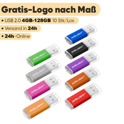 5x 10x USB Stick 2.0 Memory Speicherstick 1GB 2GB 4GB 8GB 16GB 32GB 64GB
