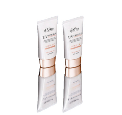 D'ALBA Waterfull UV Essence Tone-Up Sun Cream 50ml + 50ml  K-Beauty /Express