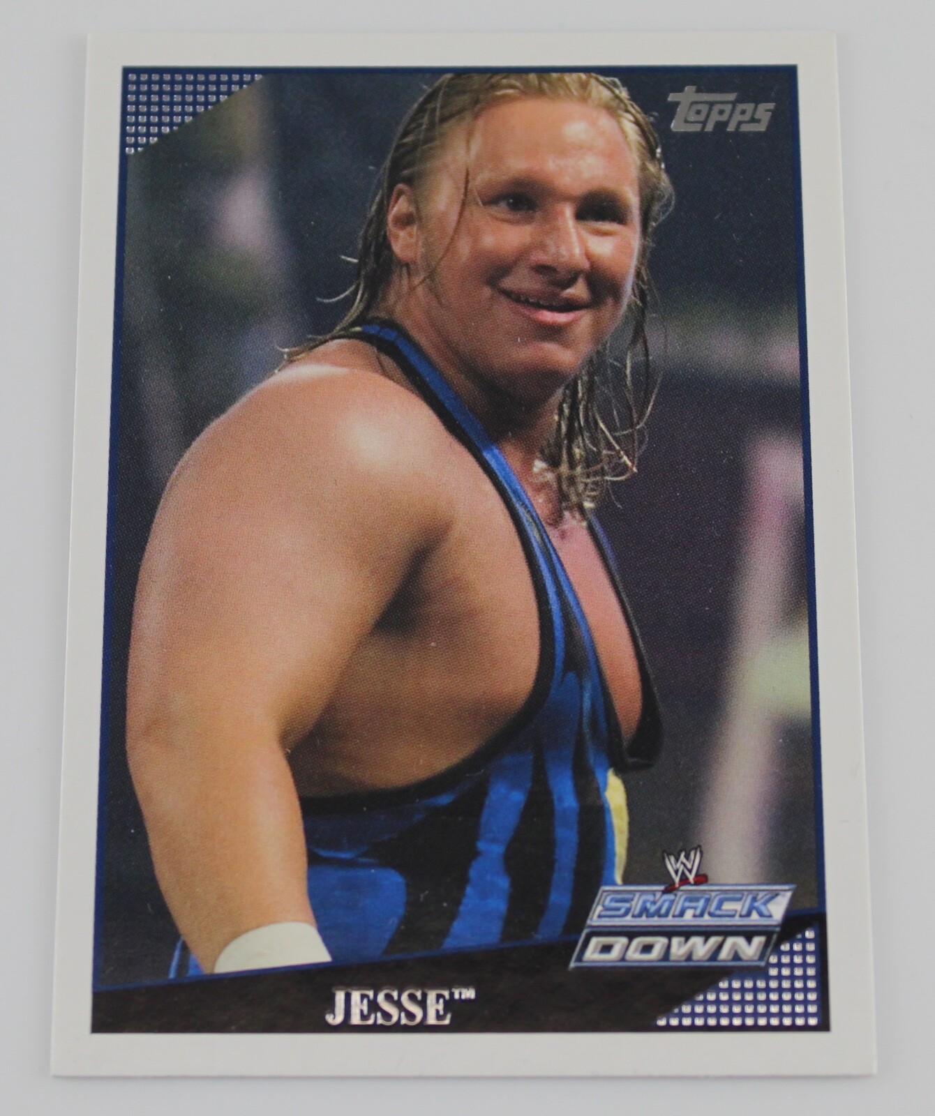 Jesse WWE Wrestling Trading Card Topps Raw Smackdown #72 2009