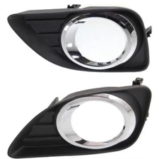 For 2010-2011 Toyota Camry Fog Light Bezel Trim Pair Driver & Passenger Side