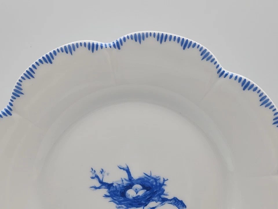 Plato de ensalada anidación Limoges Francia The Source Perrier Collection ca 8 1/4" D Foto 3 de 4