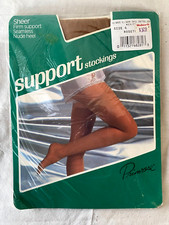 VTG..PRIMROSE..ROSETONE..THIGH HIGH..SUPPORT..STOCKINGS..4 11-11.5 LONG ..NIP