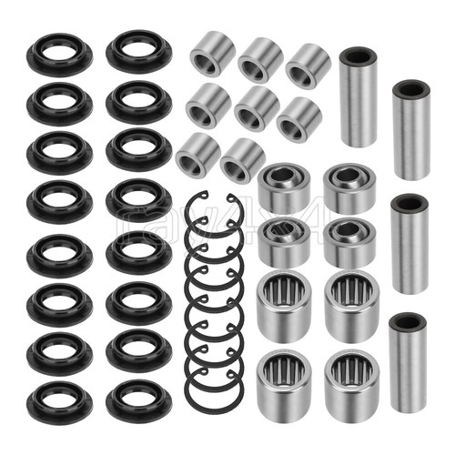 4 Set Front A Arm Bearing Bushing Upper & Lower Kit For Kawasaki KFX450R KFX700 - Picture 2 of 11
