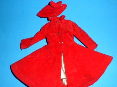 Ensemble Barbie Mattel Skipper 1964 - Tenue DRESS COAT Vintage #1906