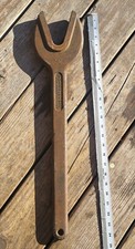 VINTAGE JUMBO 24" LONG J.H.WILLIAMS & Co. No. 4 1/2 BULL DOG ALLIGATOR WRENCH 
