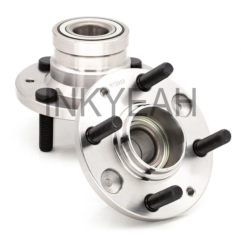 2x Conjunto de buje y cojinete de rueda trasera para 93-94 Dodge Plymouth Colt 93-96 Summit Foto 2 de 4