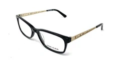 ANNE KLEIN Women's Eyeglasses Frames AK 5057 001 Shiny Black / Gold 53mm