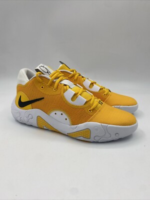 NIKE PG TB PAUL GEORGE UNIVERSITY GOLD BLACK-WHITE DX6654-701 Men’s 