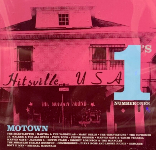 New Sealed Motown Number Ones CD 2004/2007 Minor Case Crack