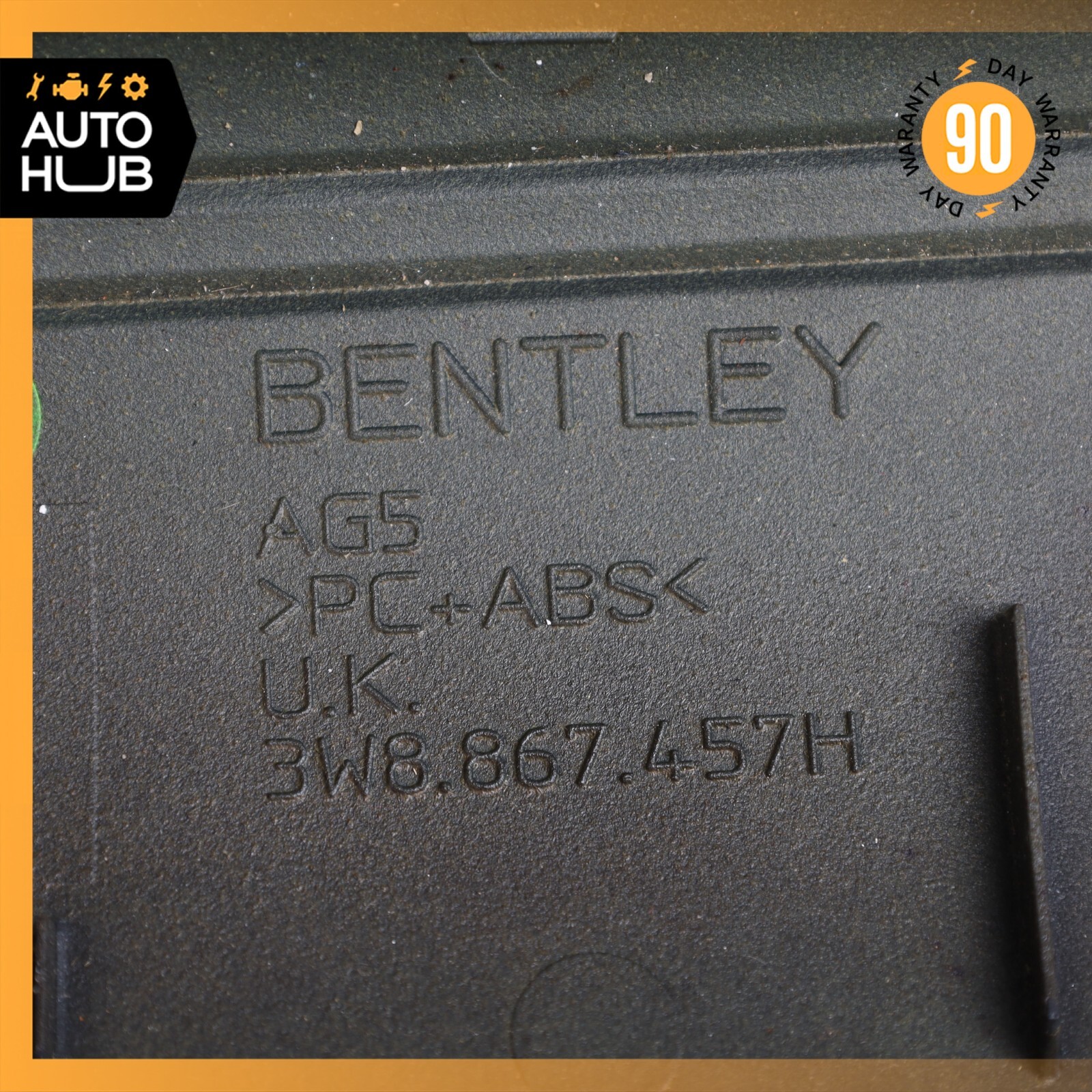 03-10 Bentley Continental GT Front Left Side Interior Trim Panel A Pillar OEM
