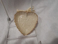 Antique LENOX Wedding Promises Collection 3" Heart Shaped Bowl/Jewelry Dish