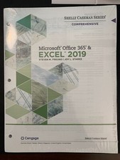 NEW Microsoft Office 365  Excel 2019 Shelly Cashman Series ComprehensiveMindtap