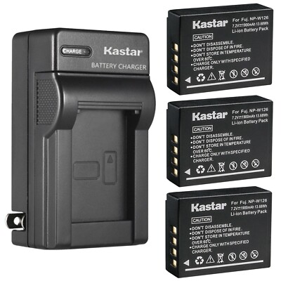 Wall Charger & 3 battery for Fujifilm X100V X100VI X-T50 | eBay
