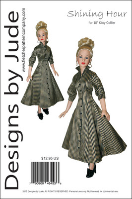 Shining Hour Doll Clothes Sewing Pattern 18'' Kitty Collier Tonner