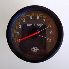 Contagiri moto universale attacco a cavo della CEV con illuminazione interna D80