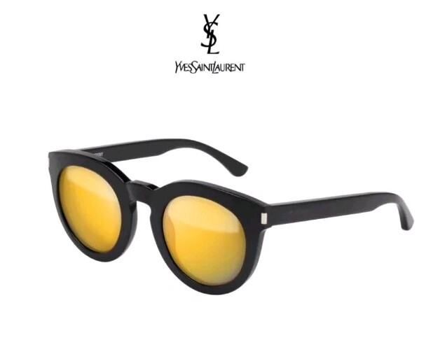 ◇YVES SAINT LAURENT カフス シェル&クリスタル　No.87 ◇YVES SAINT LAURENT カフス シェル&クリスタル No.87