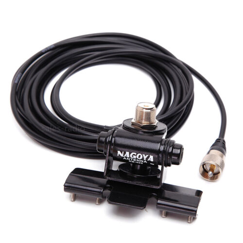 Nagoya RB-400 Mobile Car Radios Trunk Lid Hatchback Base Clip & 5M Coaxial Cable - Picture 1 of 7