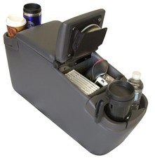 Rampage 39923 Universal Padded Mini Van Center Console With Cup Holders