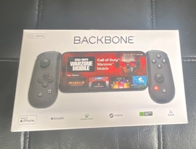 Backbone One Mobile Controller for iPhone, Ergonomic, Black, Game Pass, Steam