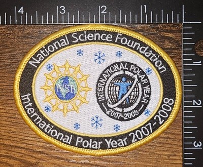 National Science Foundation International Polar Year 2007 2008 Patch 