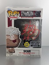 Ryotaro Okiayu JVA Signed Autographed Funko Pop #1486 SCAR Fullmetal Alchemist