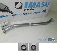 Imasaf Auspuff Hosenrohr +ZubehöR für Peugeot Boxer Diesel 1.9+2.5+2.8 1994-2002