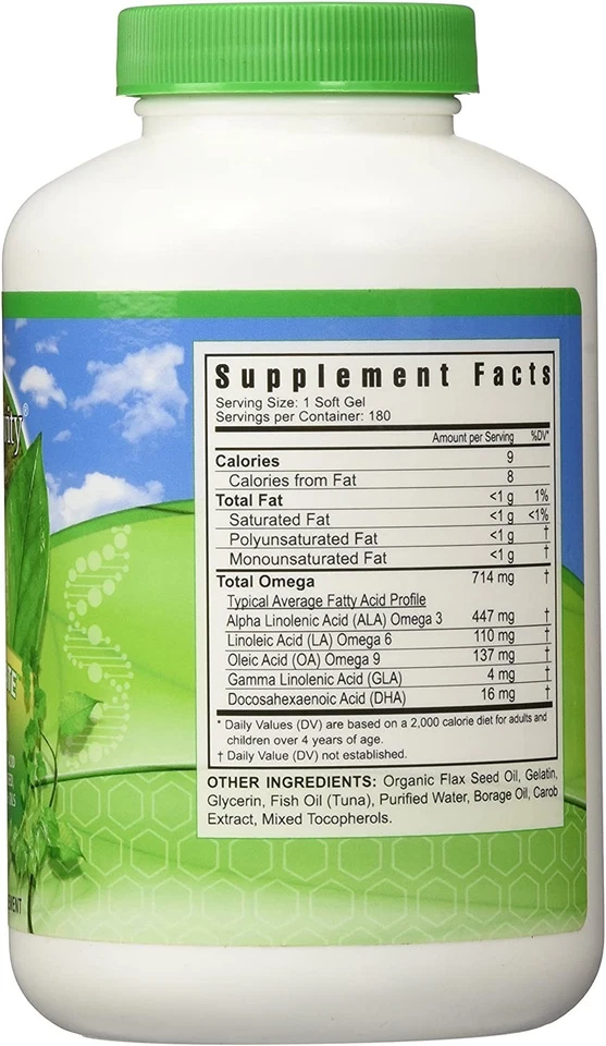 Мягкие гели Youngevity Ultimate EFA — 180 штук БЕСПЛАТНАЯ ДОСТАВКА - Изображение 3 из 4