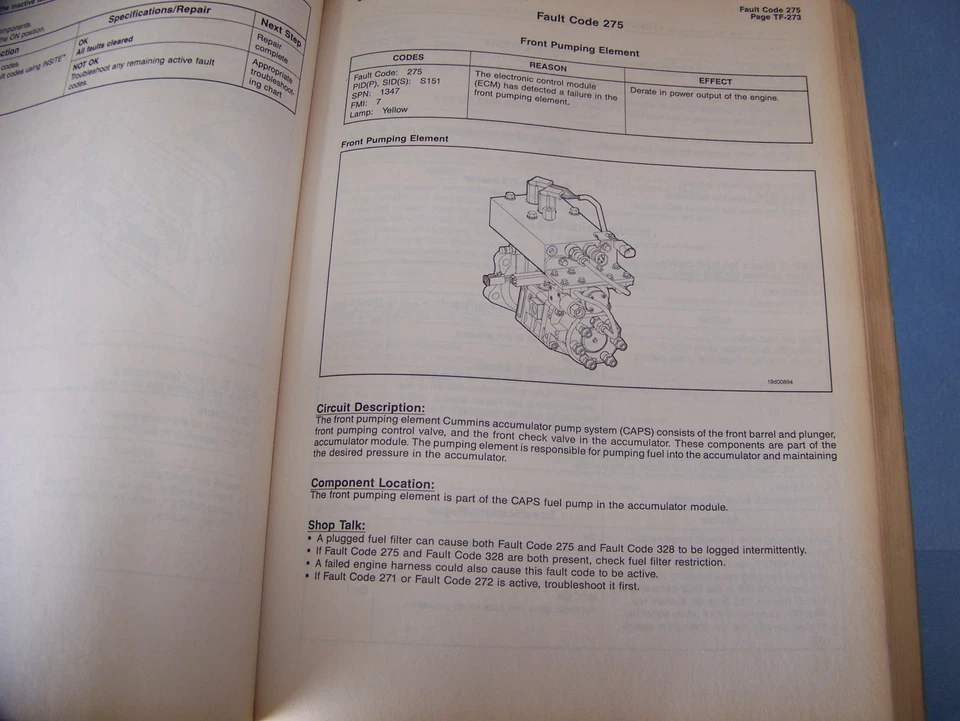 Cummins Troubleshooting and Repair Manual Electronic Control ISC,QSC 8.3 ISL - Image 3 of 4