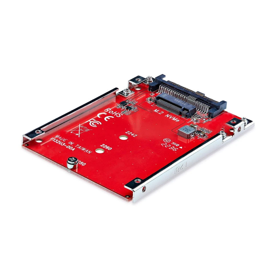 Адаптер StarTech M.2 на U.3 для твердотельных накопителей M.2 NVMe привод PCIe 1M25U3M2АДАПТЕР - Изображение 2 из 4
