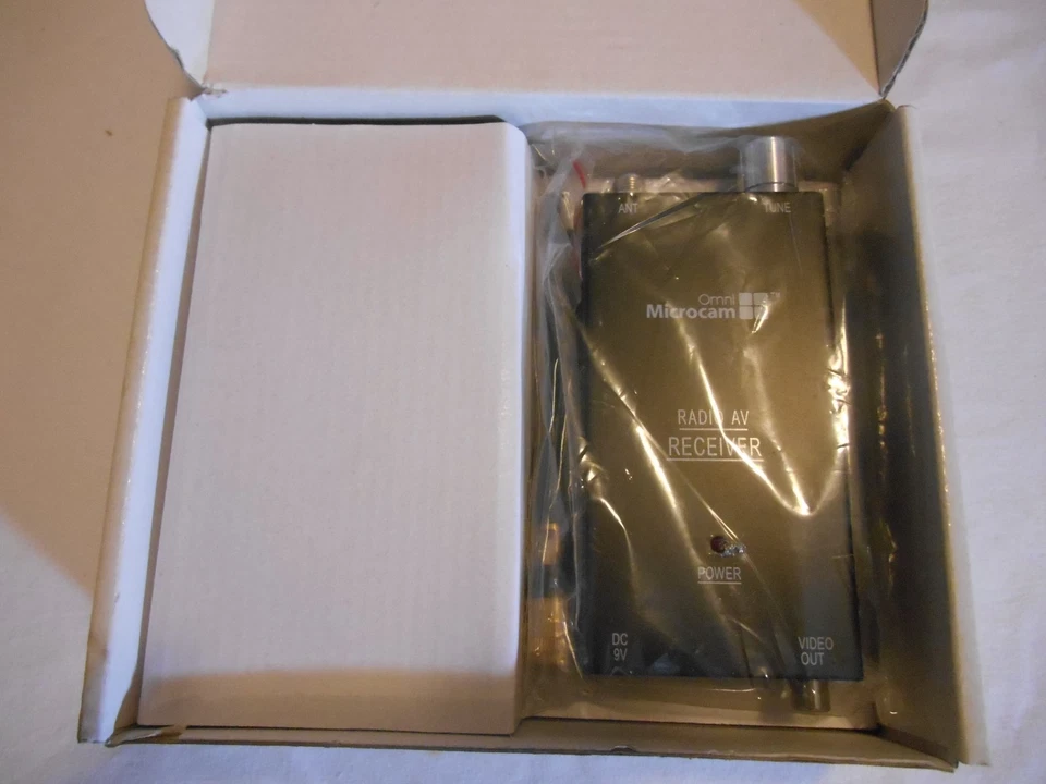 OMNI Microcam Radio Reciever Neu in OVP