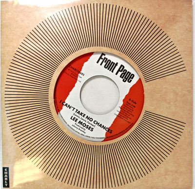 Lee Moses Time And Place 7'' vinyl record on Charly 2023 Mono reissue front page