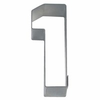 StäDter Ausstecher Zahl 1 Ausstechform PläTzchenform Keks Form Edelstahl 6.5 Cm