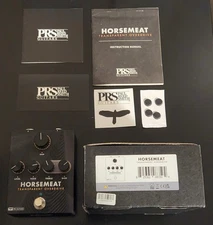 PRS Horsemeat Boutique Klone Overdrive w/Box, Manual, Unused Feet & More     NEW