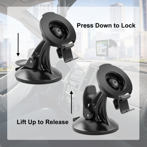 Mount Suction Cup Cradle For Garmin Nuvi 2497LMT 2507 2508 2539LMT 2547 2548 - Picture 4 of 6