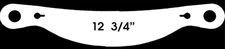 Racing Optics 10209C Helmet Tear Offs - Clear - 2mm thick - (3) 10 Packs