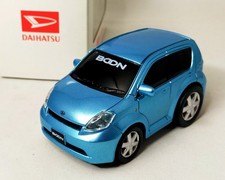Dealer Special Daihatsu Boon Mint Blue Metallic Opal Pullback Car Color Sample