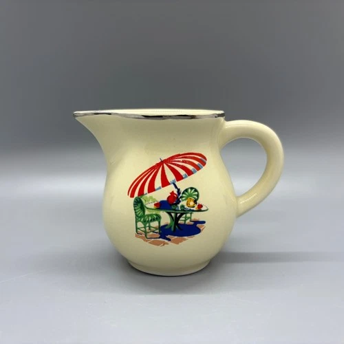 China Specialties Sunporch Individual Creamer | Homer Laughlin Harlequin Fiesta