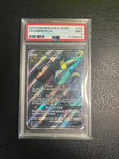 Pokemon 2017 TCG- Umbreon GX 142/149 - Full Art - PSA 9 - Sun & Moon