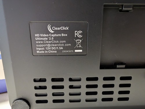 ClearClick HD Video Capture Box Ultimate 2.0 Capture and Stream Recorder - Zdjęcie 6 z 6