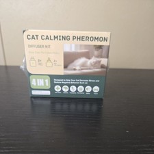 Cat Calming Pheromone Diffuser Kit  2 Refills 1.62oz Stress Relief Behavior