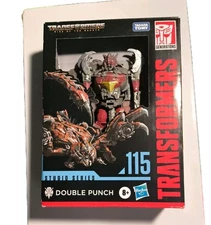 Transformers Rise of the Beasts Studio Series 115 Double Punch Figure