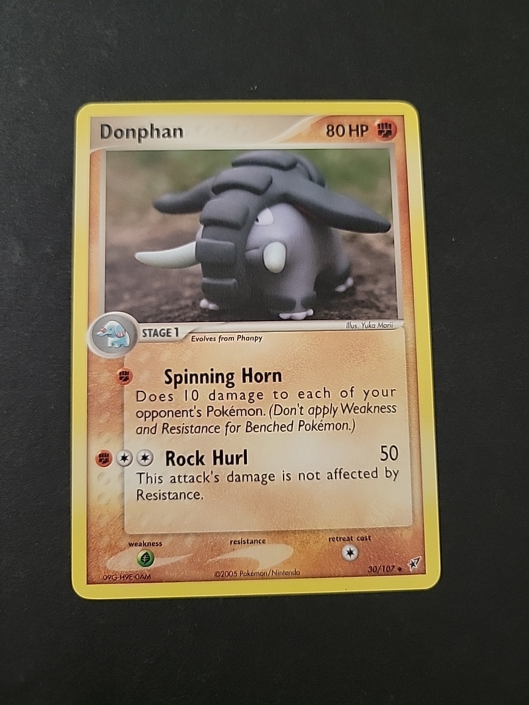NM Pokemon Card - Donphan Deoxys 30/107 Uncommon