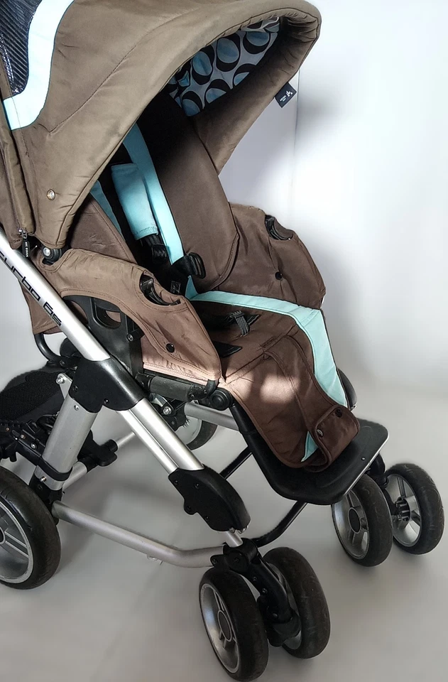 ABC-Design Turbo 6 Kombikinderwagen Set Buggy mit Trittbrett - Bild 4 von 4