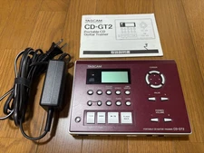 TASCAM CD-GT2 Portable CD Guitar Trainer with Manual Compact Practice Tool Good