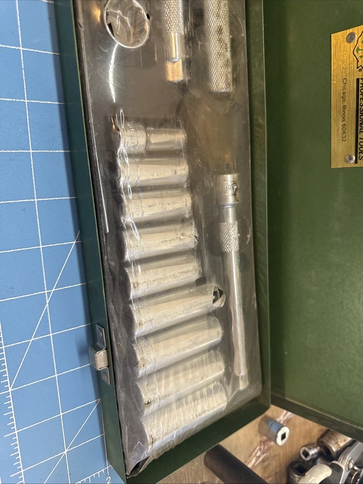 SK Professional Hand Tools 24 Piece Metric Set 3/8 Drive Socket Set 1853 - Image 3 of 4