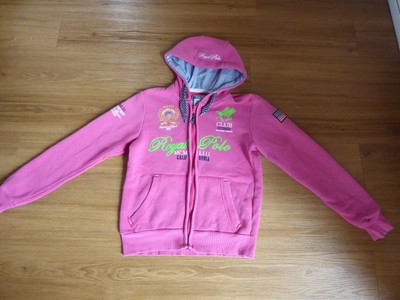 Royal Polo Polo Club Swaetshirtjacke Reitjacke pink Größe S