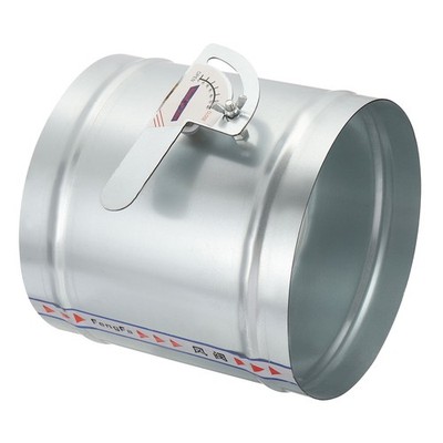 2Pcs 8'' HVAC Duct Damper Manual Volume Backdraft Damper Airflow Control Valve