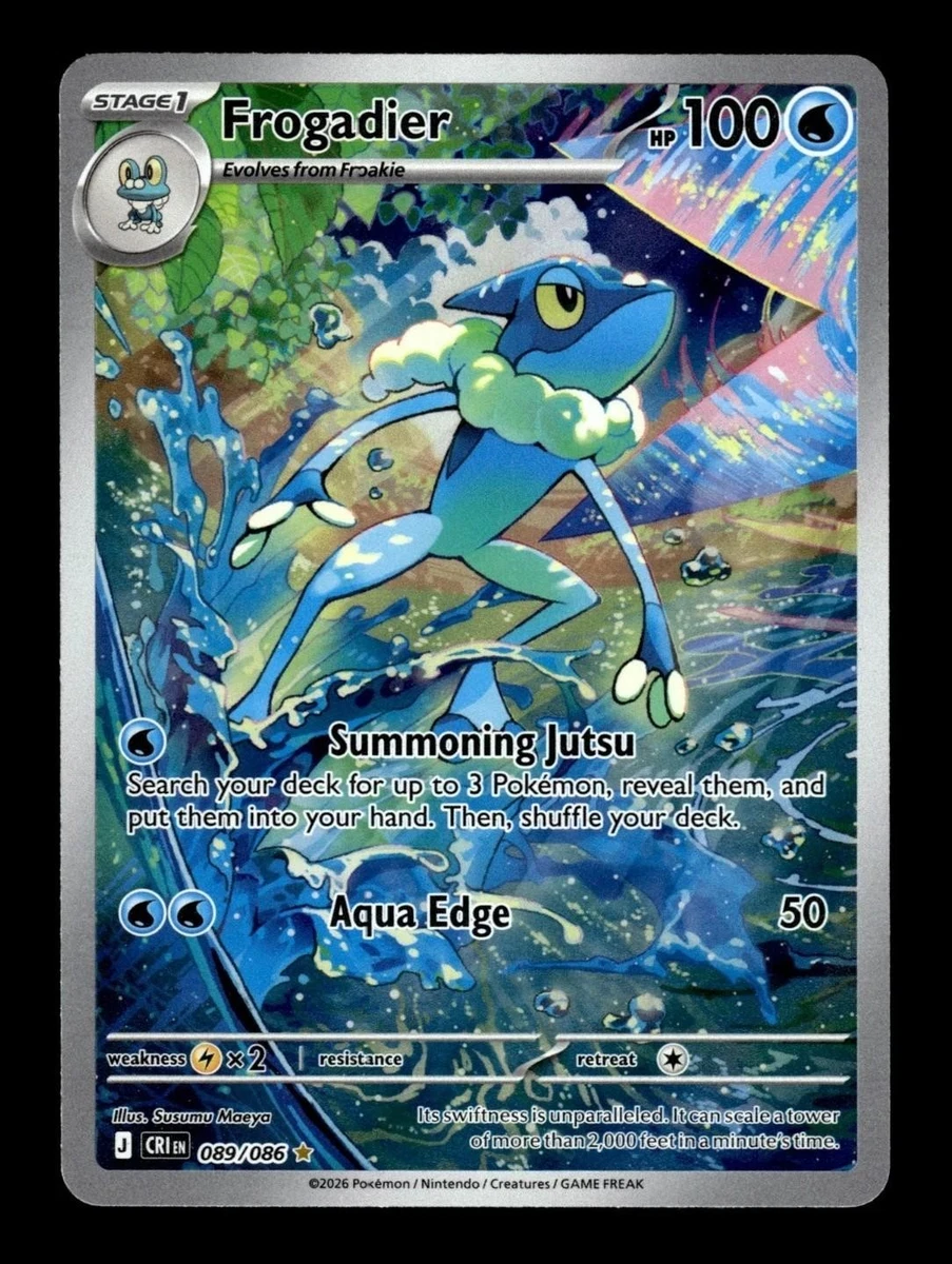 Frogadier Pokémon TCG Cards for sale | eBay