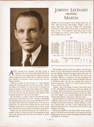 Foto de béisbol vintage de Firpo Marberry & Pepper Martin 1933 años 30 página 8x10 - Imagen 3 de 3