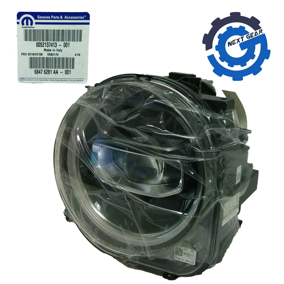 Nuevo OEM Mopar Luz de lámpara LED izquierda para Jeep Renegade 2023-2024 68476281AA Foto 2 de 4